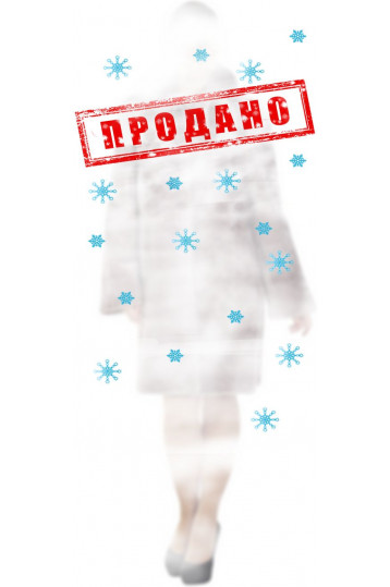 Мутоновая шуба с норкой цвета персидская сирень